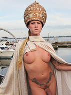 Her holy hotness Naked holy hotness Danni spreads. Danni